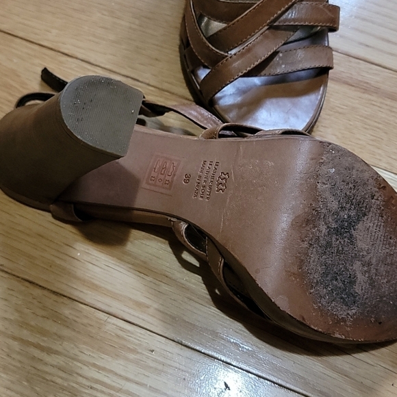ALDO brown leather sandals - Picture 4 of 5